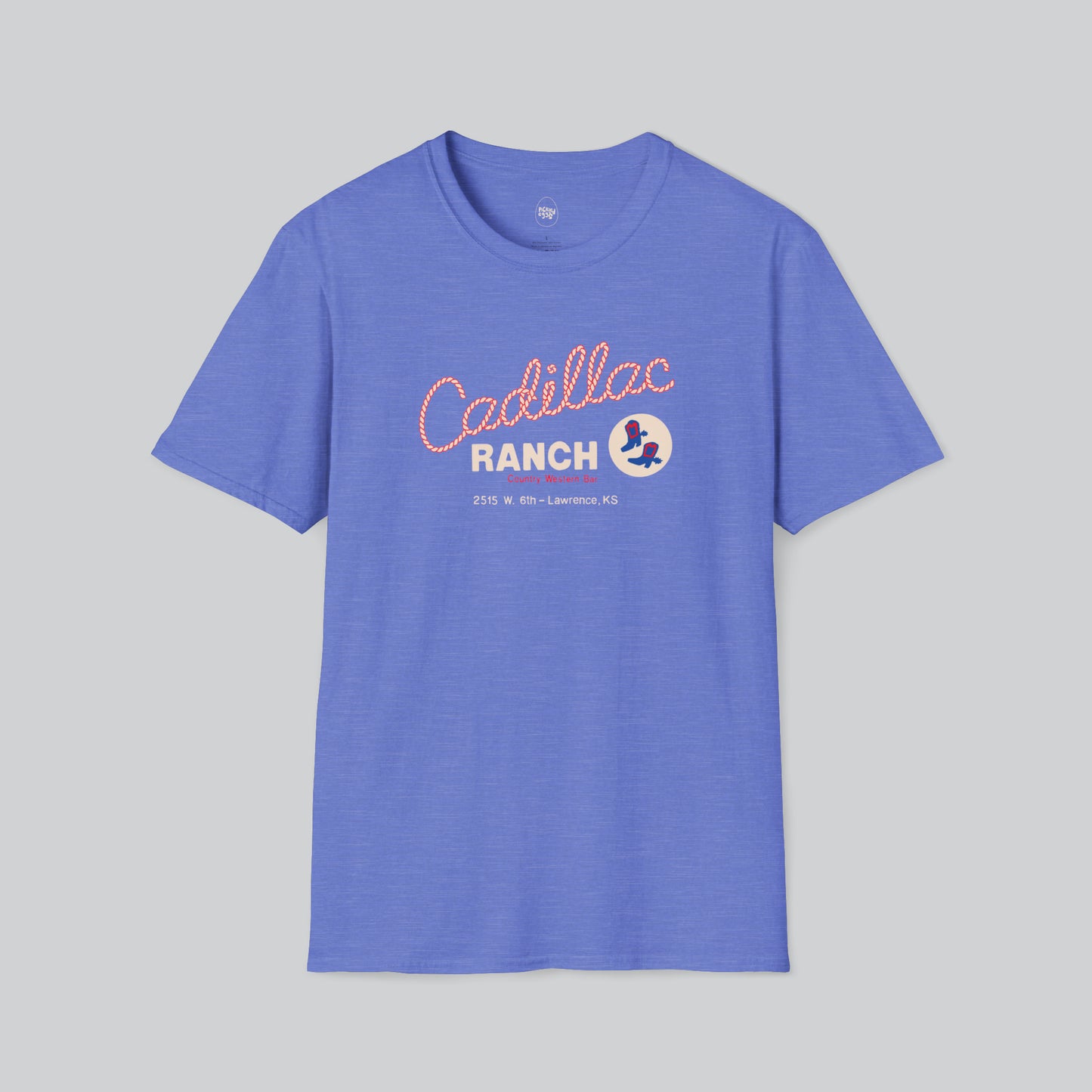 Dive Bar | Cadillac Ranch | Lawrence | Blue Tshirt