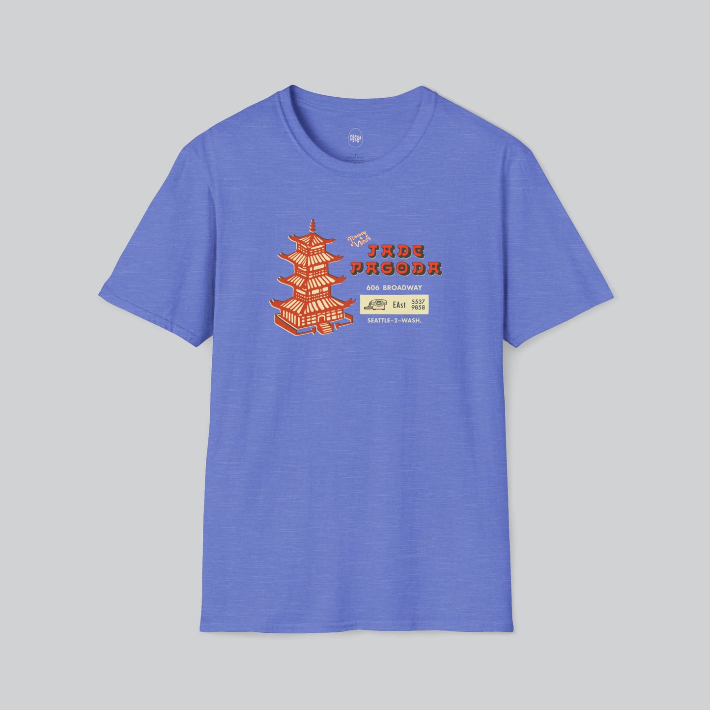 Dive Bar | Jade Pagoda | Seattle | Blue Tshirt