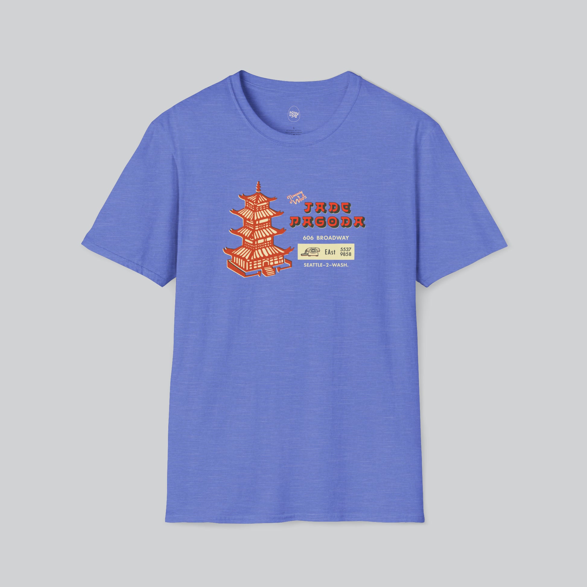 Dive Bar | Jade Pagoda | Seattle | Blue Tshirt