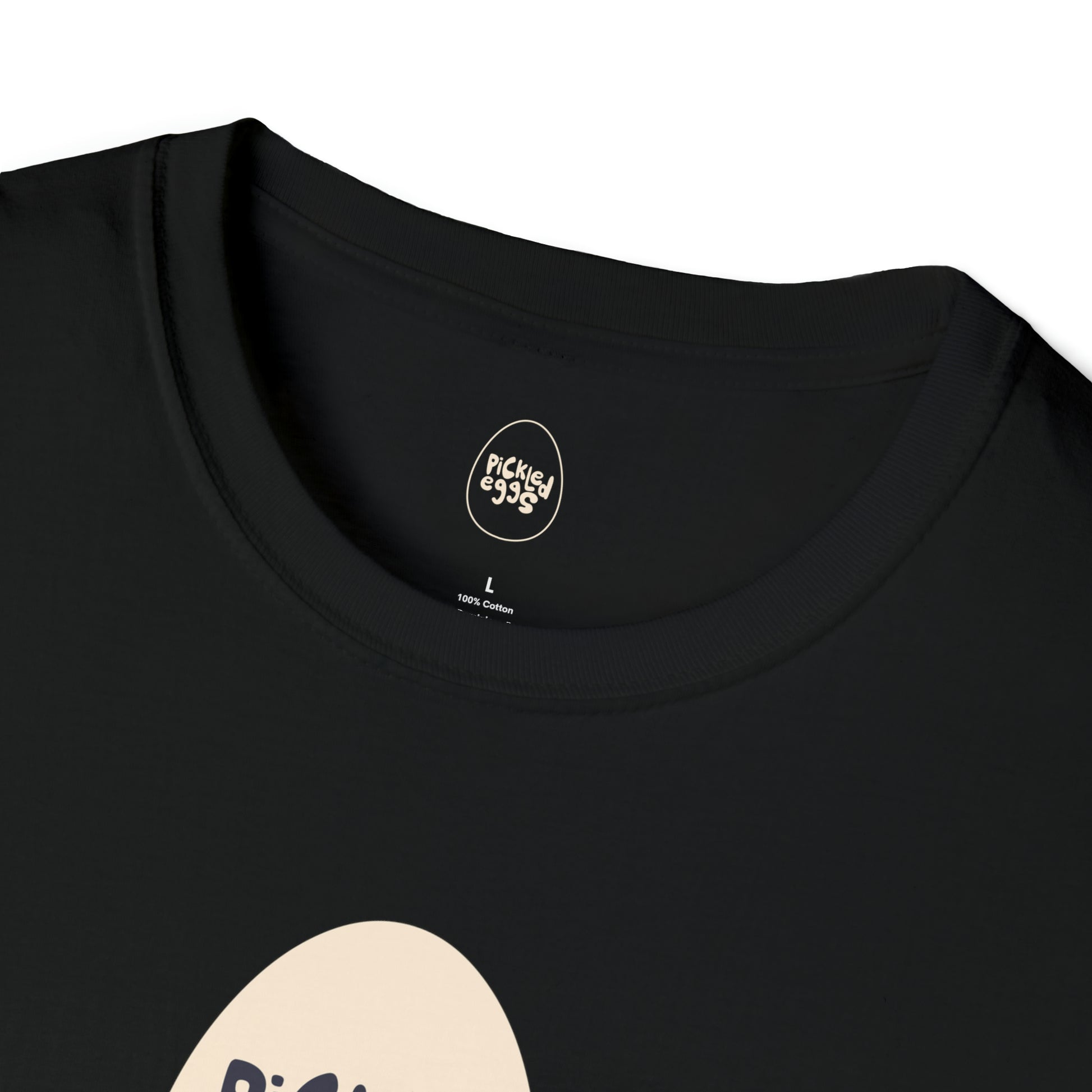 Dive Bars | Pickled Eggs | White Egg Logo Black Neck Logo