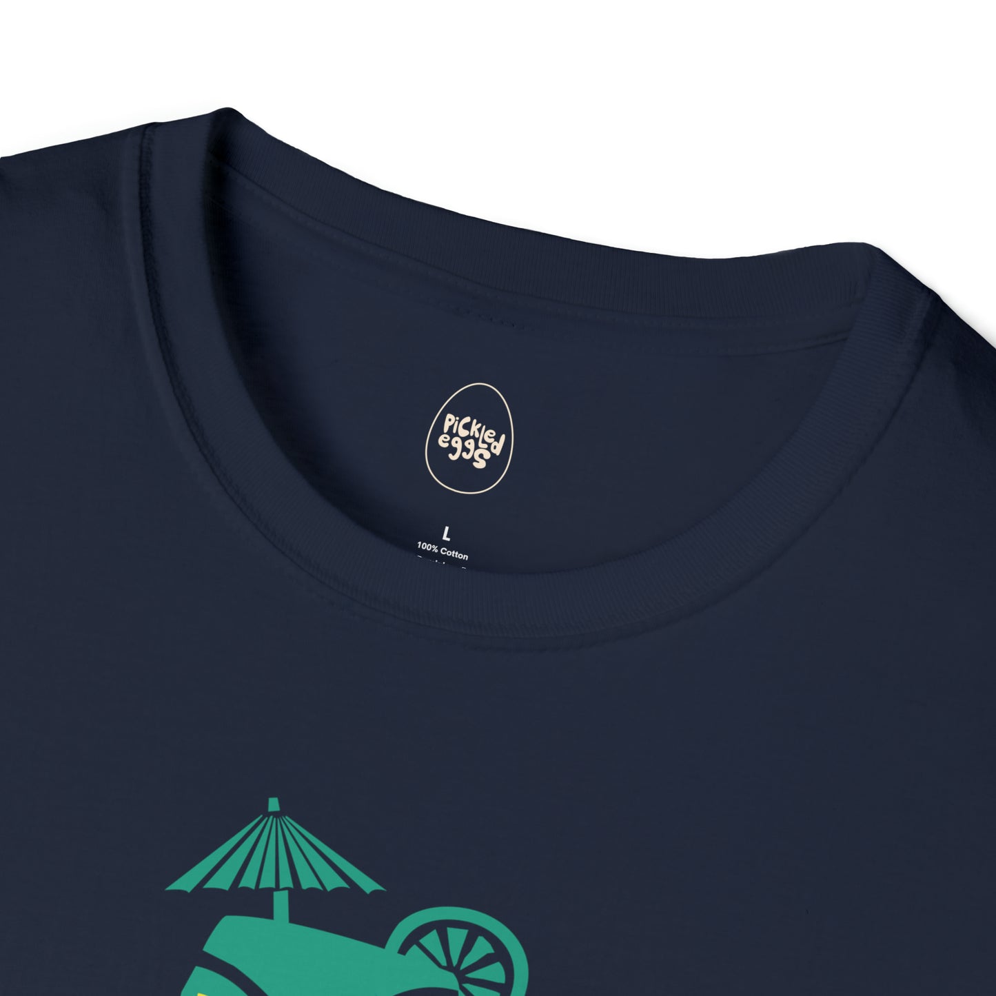 Tiki Bars | Bahooka | Los Angeles | Navy Blue Neck Logo