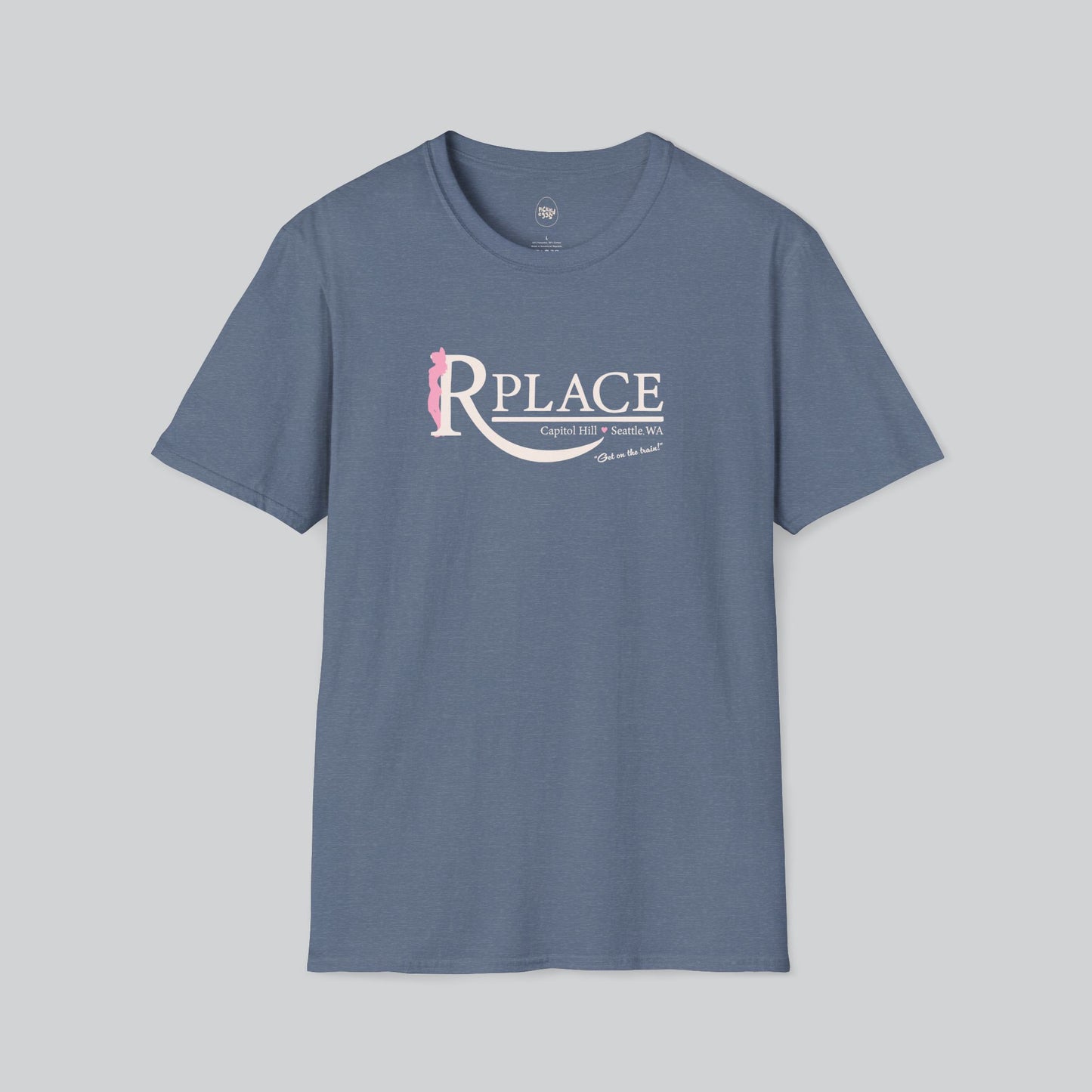 Heather Indigo R Place Seattle Washington T-Shirt