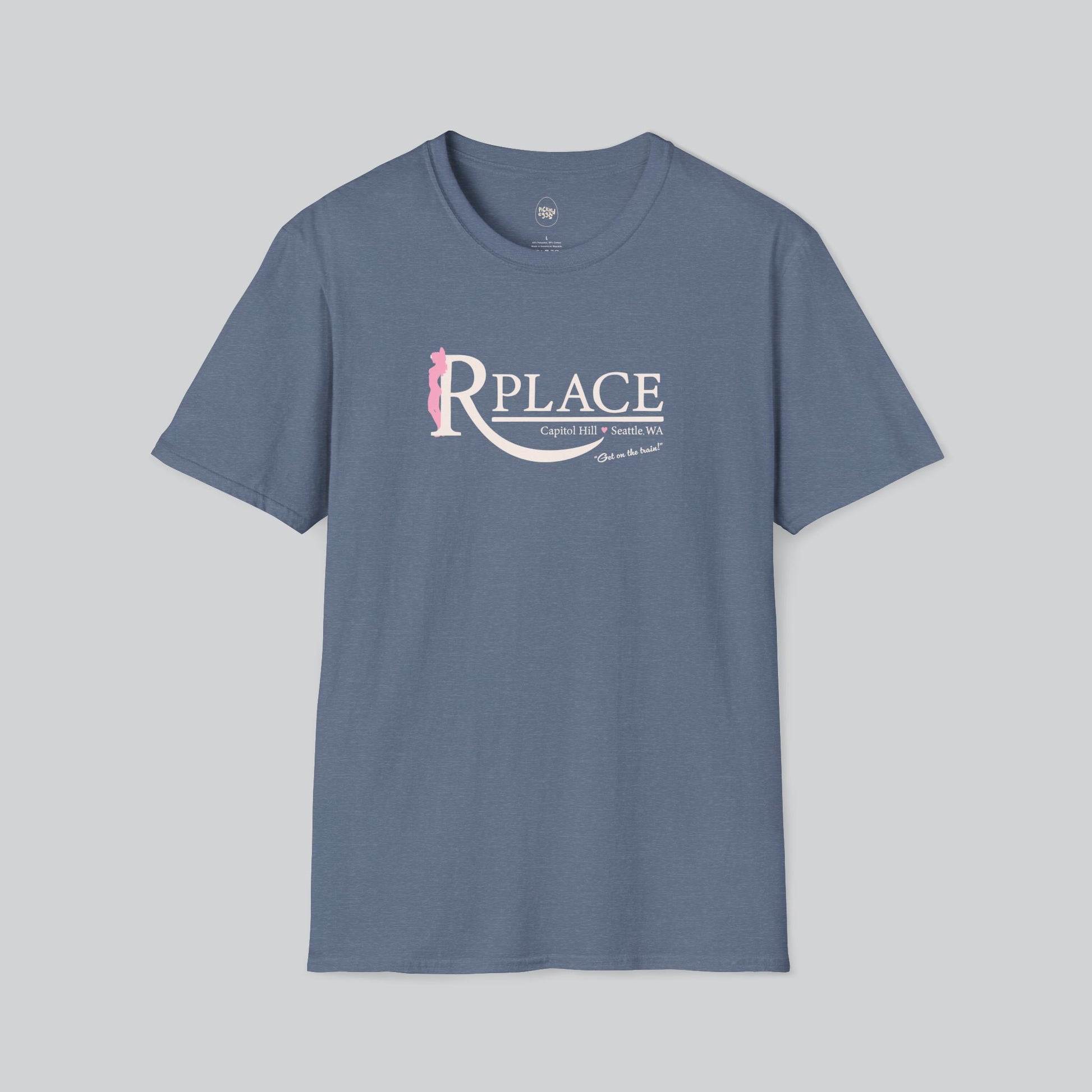 Heather Indigo R Place Seattle Washington T-Shirt
