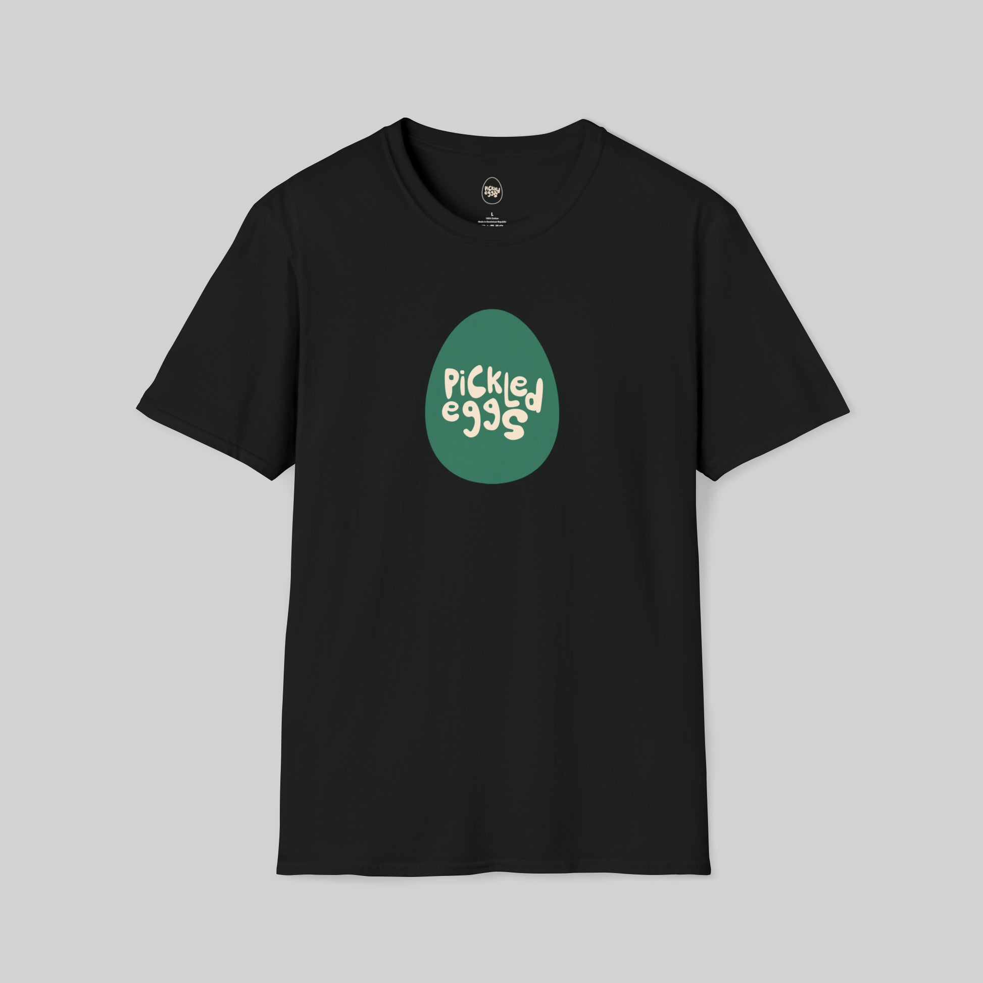 Dive Bars | Pickled Eggs | Egg Logo Black Tshirt