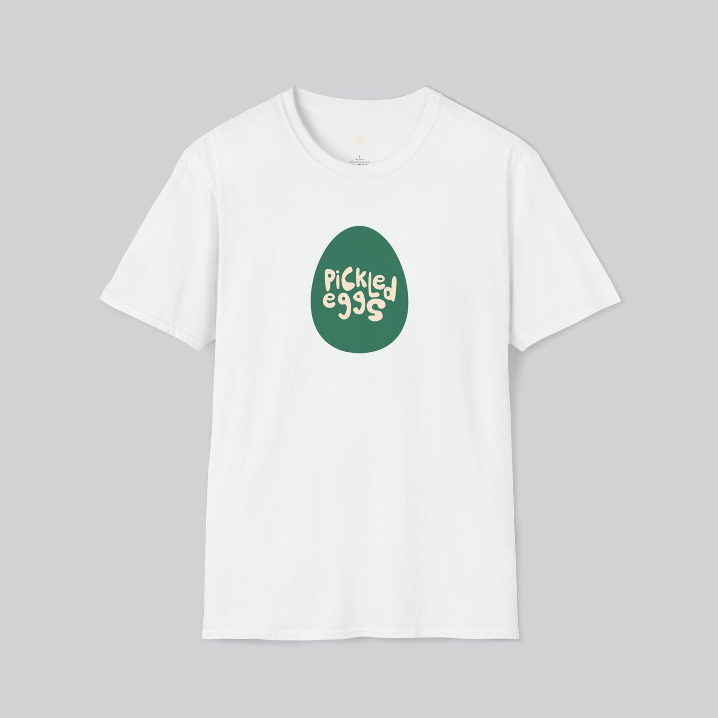 Dive Bars | Pickled Eggs | Egg Logo White Tshirt