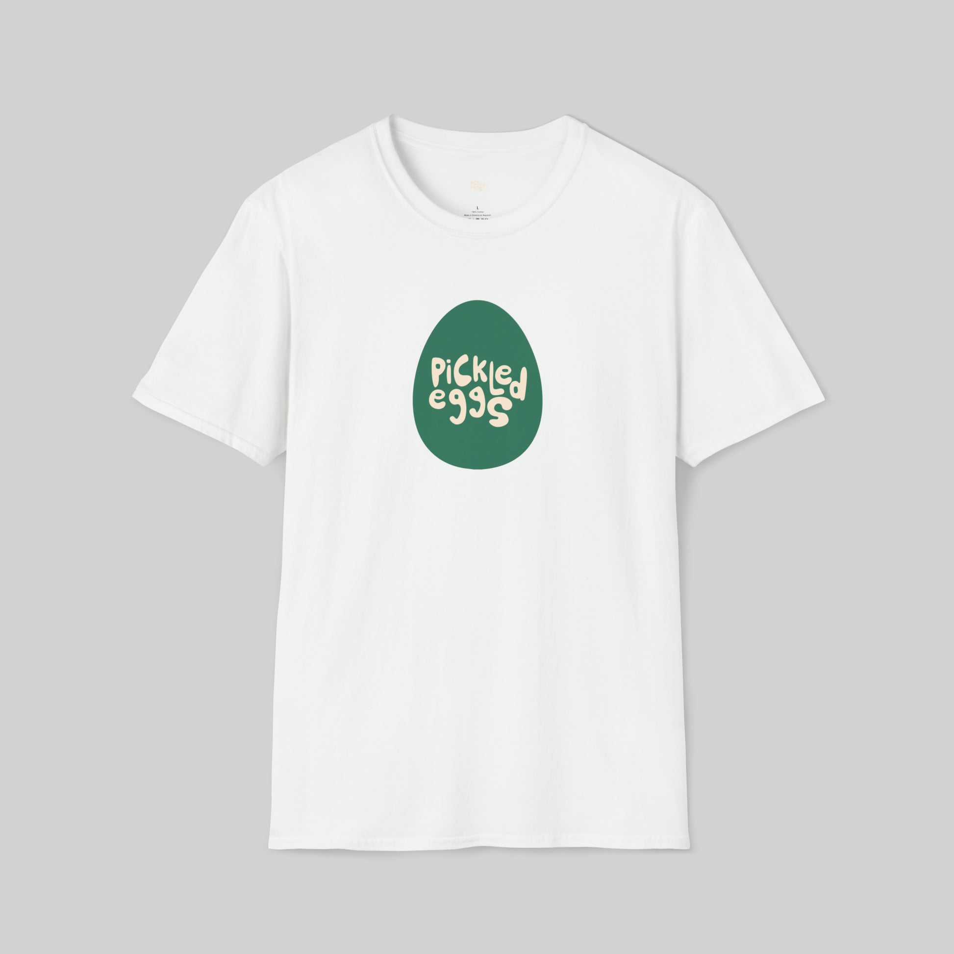Dive Bars | Pickled Eggs | Egg Logo White Tshirt