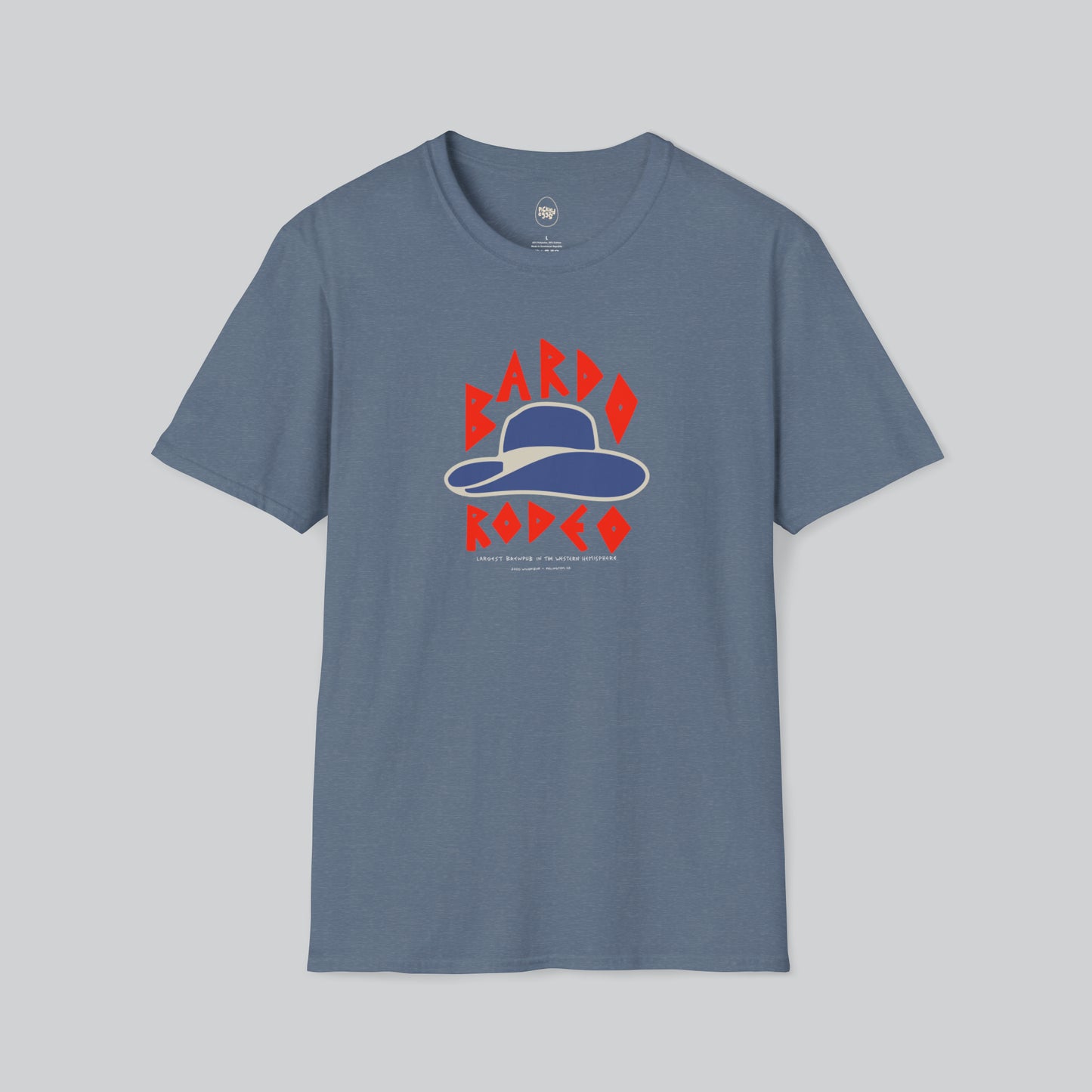 Brewery | Bardo Rodeo | Arlington | Grey Blue Tshirt