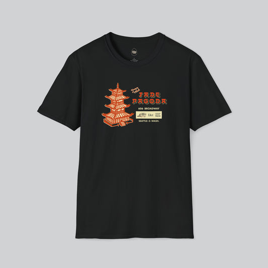 Dive Bar | Jade Pagoda | Seattle | Black Tshirt