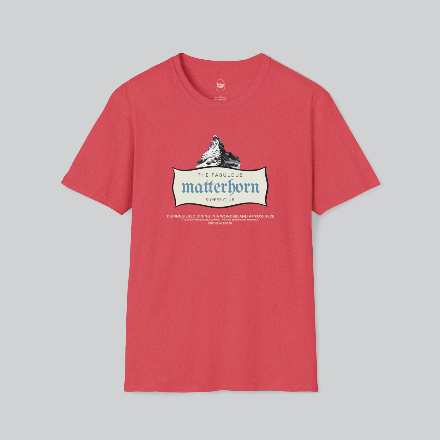 Dive Bars | Fabulous Matterhorn Supper Club | Boulder | Red Tshirt