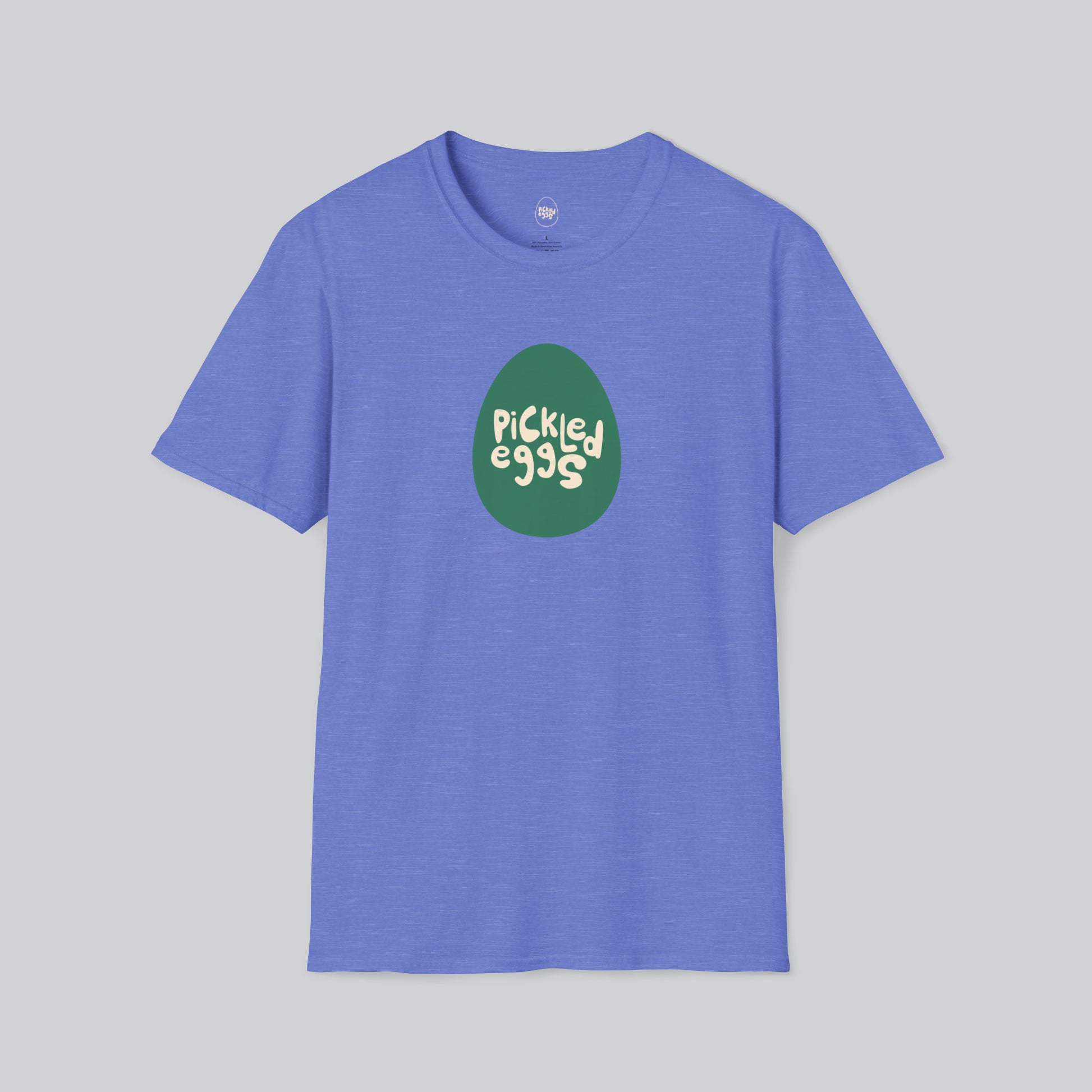 Dive Bars | Pickled Eggs | Egg Logo Blue Tshirt