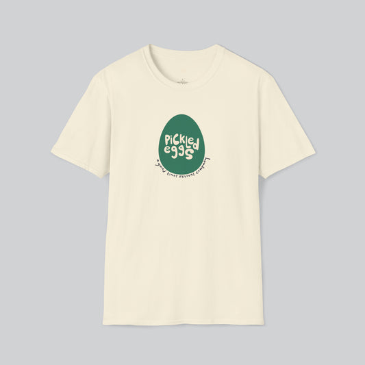 Pickled Eggs | Good Times Revival Company | Egg Logo Cream Tshirt