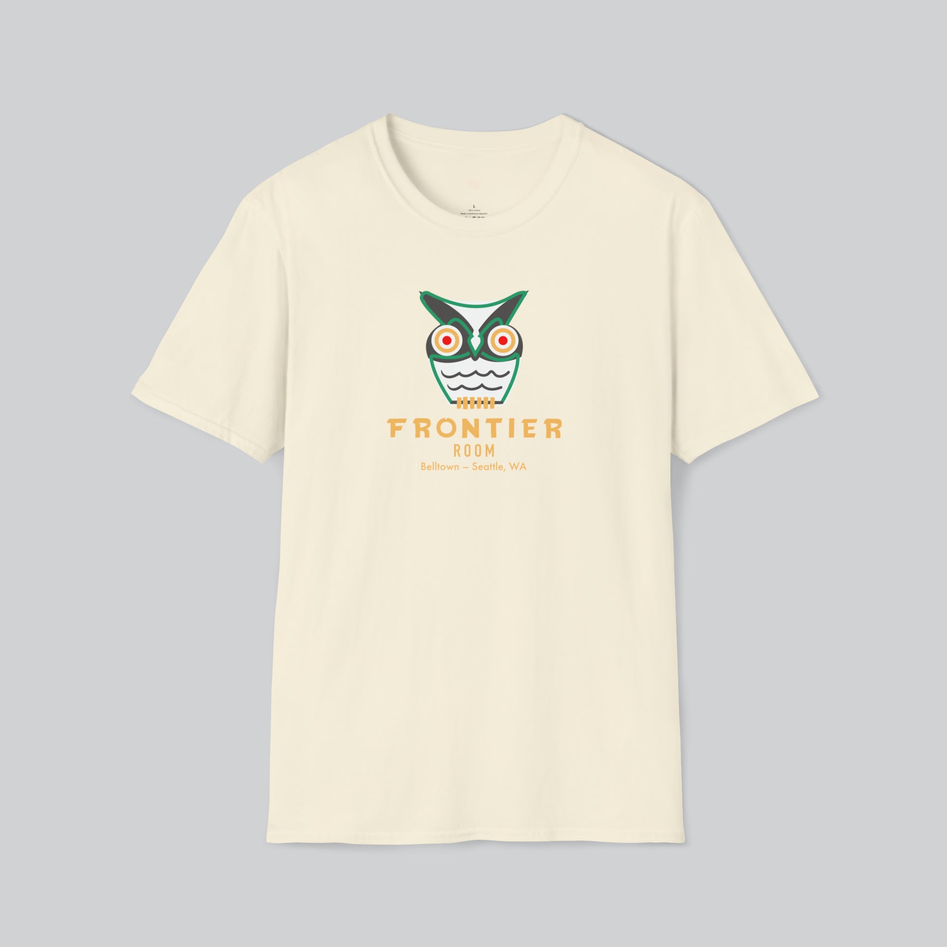 Dive Bars | Frontier Room | Seattle | Cream Tshirt