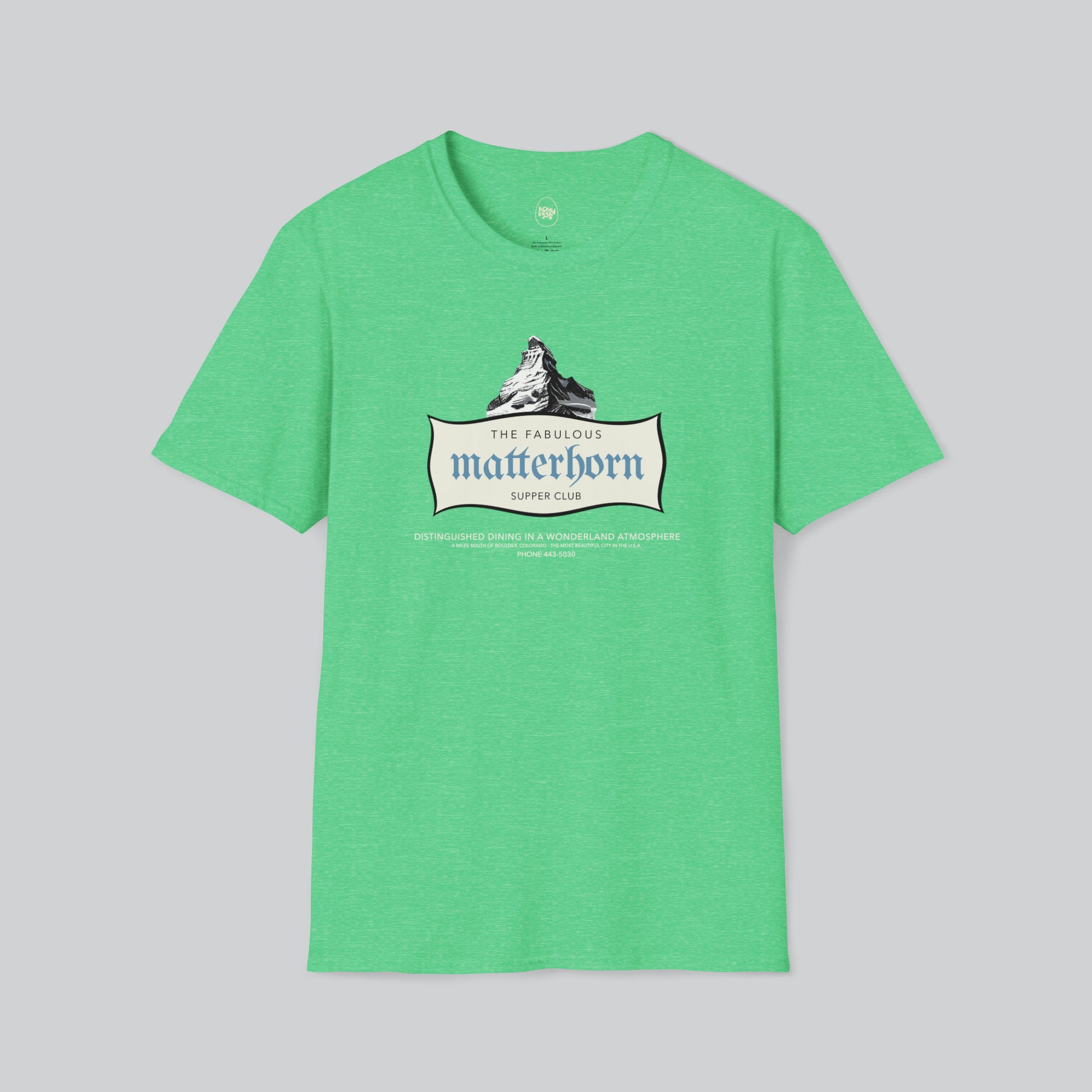 Dive Bars | Fabulous Matterhorn Supper Club | Boulder | Green Tshirt