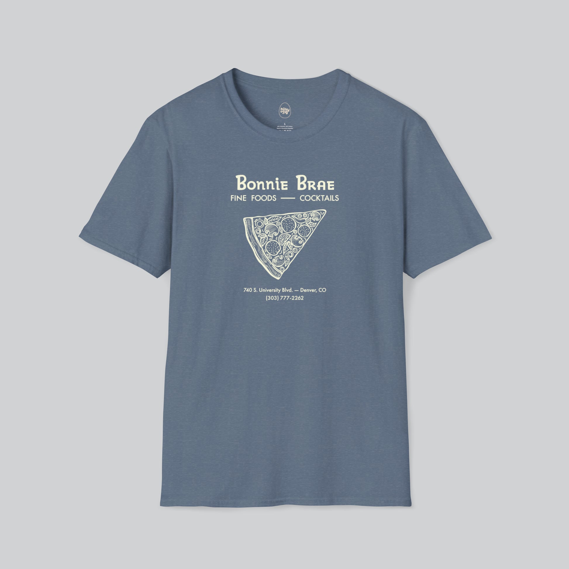 Tavern | Bonnie Brae | Denver | Blue Grey Tshirt