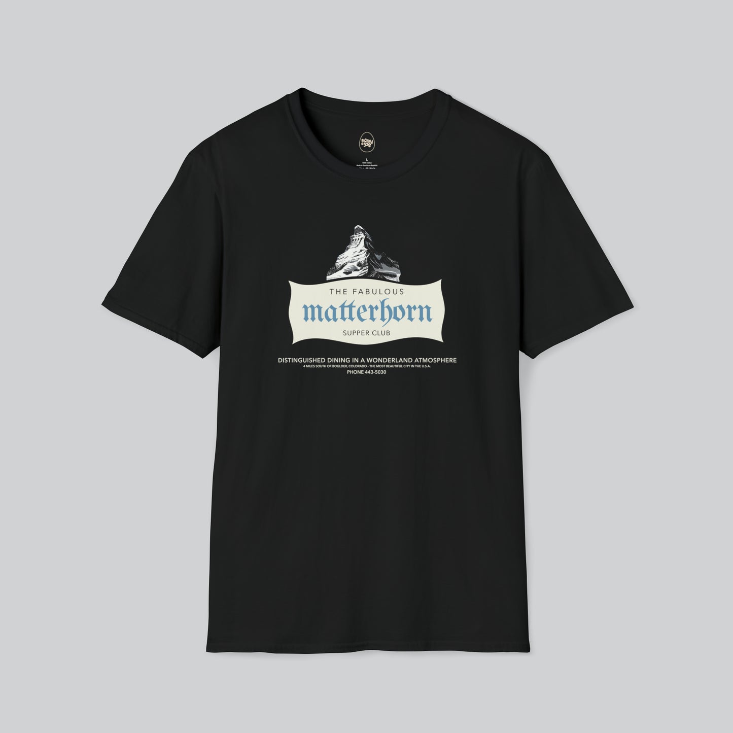 Dive Bars | Fabulous Matterhorn Supper Club | Boulder | Black Tshirt